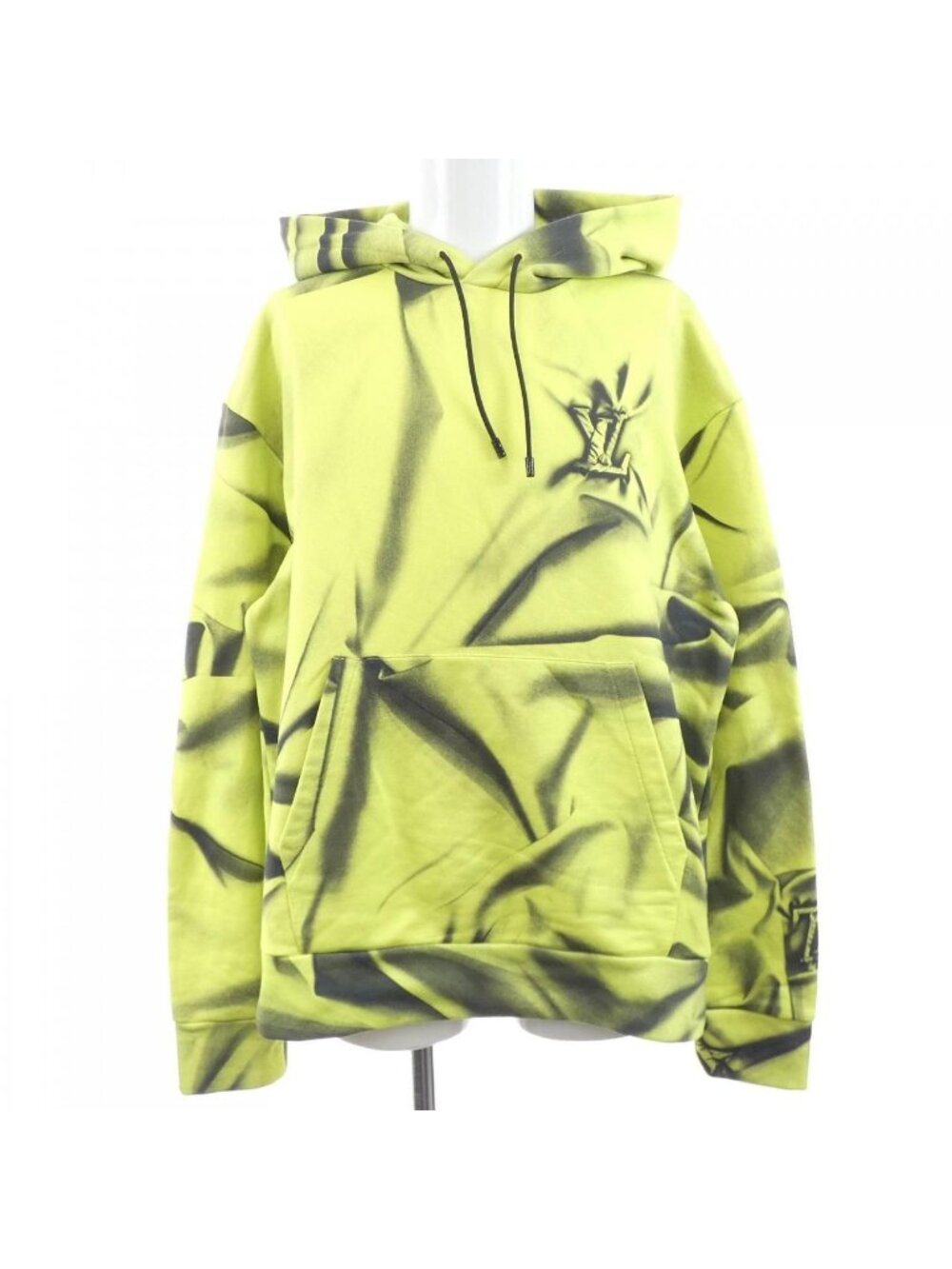 Louis Vuitton Printed Cotton Blend Hoodie
